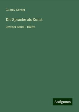 Die Sprache als Kunst