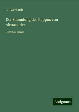 Der Sammlung des Pappus von Alexandrien