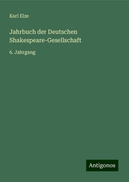 Jahrbuch der Deutschen Shakespeare-Gesellschaft