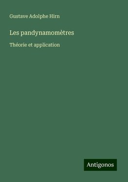 Les pandynamomètres