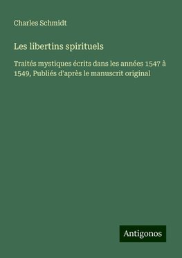 Les libertins spirituels