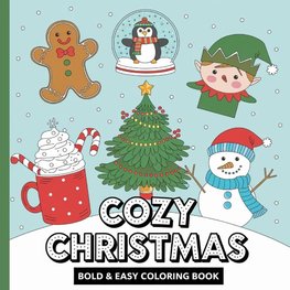 Christmas Bold & Easy Coloring Book