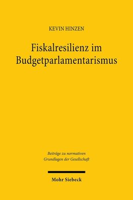 Fiskalresilienz im Budgetparlamentarismus