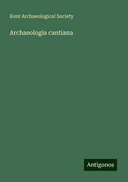 Archaeologia cantiana