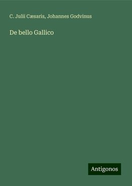 De bello Gallico