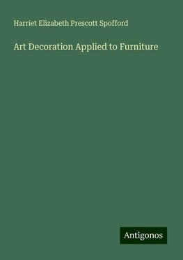 Art Decoration Applied to Furniture