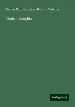 Choice thoughts