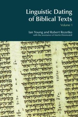 Linguistic Dating of Biblical Texts