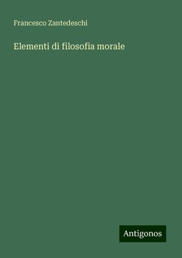 Elementi di filosofia morale