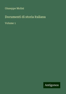 Documenti di storia italiana