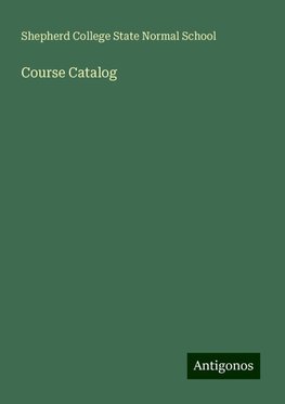 Course Catalog