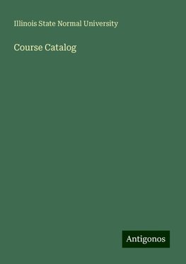 Course Catalog