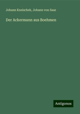 Der Ackermann aus Boehmen