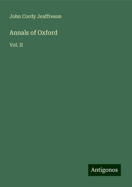 Annals of Oxford