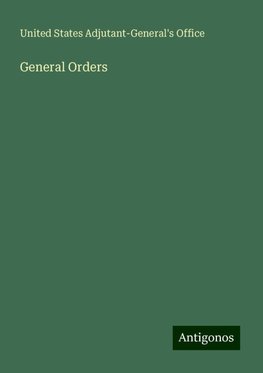 General Orders