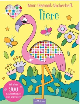 Mein Diamant-Stickerheft - Tiere