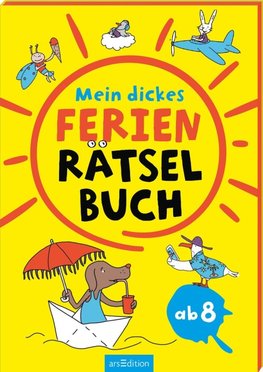 Mein dickes Ferien-Rätselbuch