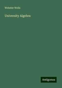 University Algebra