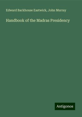 Handbook of the Madras Presidency