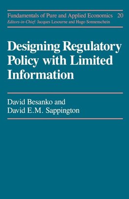 Designing Regulatory Polcy