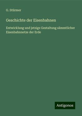 Geschichte der Eisenbahnen