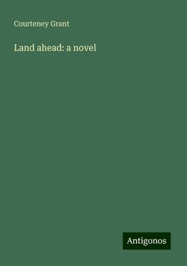 Land ahead: a novel