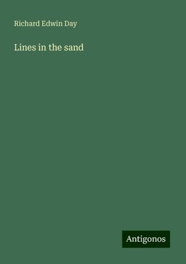 Lines in the sand