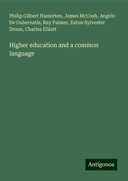 Higher education and a common language