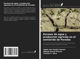 Escasez de agua y producción agrícola en el semiárido de Paraiba