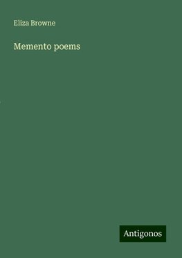 Memento poems