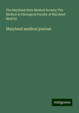 Maryland medical journal