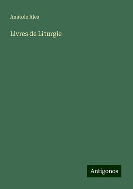 Livres de Liturgie