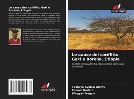 Le cause del conflitto Geri e Borena, Etiopia