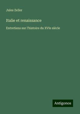 Italie et renaissance