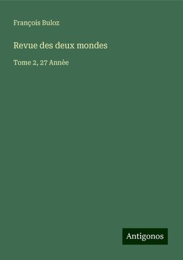 Revue des deux mondes