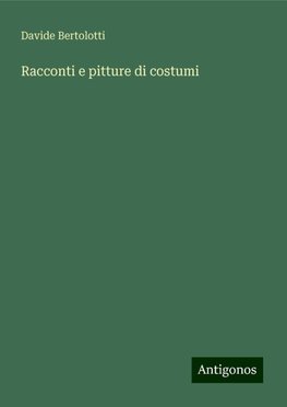 Racconti e pitture di costumi