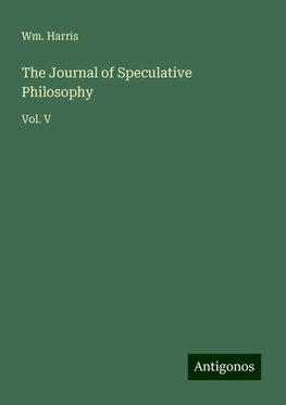 The Journal of Speculative Philosophy