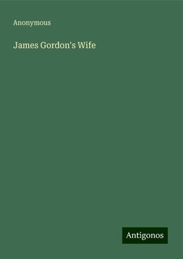 James Gordon's Wife