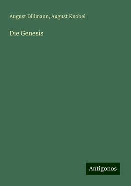 Die Genesis