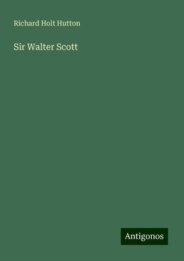 Sir Walter Scott