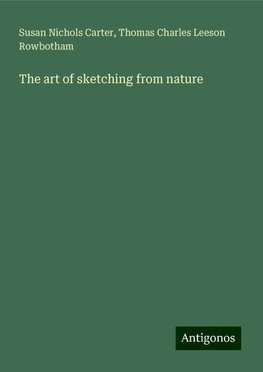 The art of sketching from nature