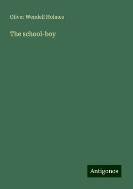 The school-boy