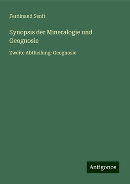 Synopsis der Mineralogie und Geognosie