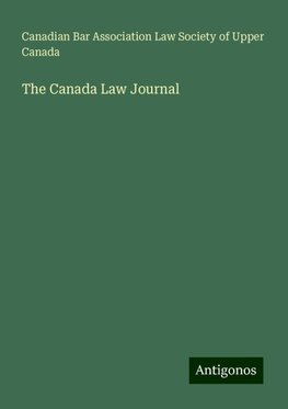 The Canada Law Journal