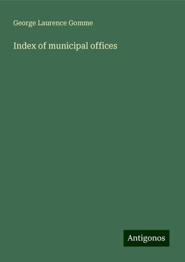 Index of municipal offices