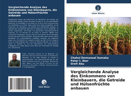 Vergleichende Analyse des Einkommens von Kleinbauern, die Getreide und Hülsenfrüchte anbauen