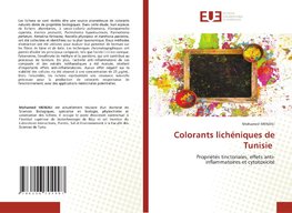 Colorants lichéniques de Tunisie