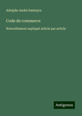 Code de commerce