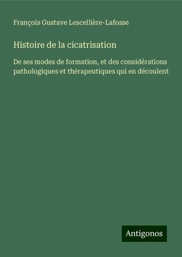 Histoire de la cicatrisation