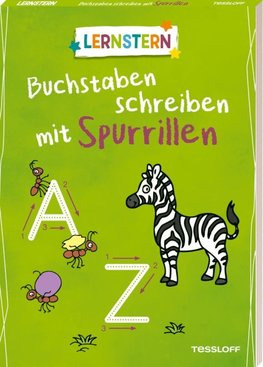 LERNSTERN. Buchstaben schreiben mit Spurrillen